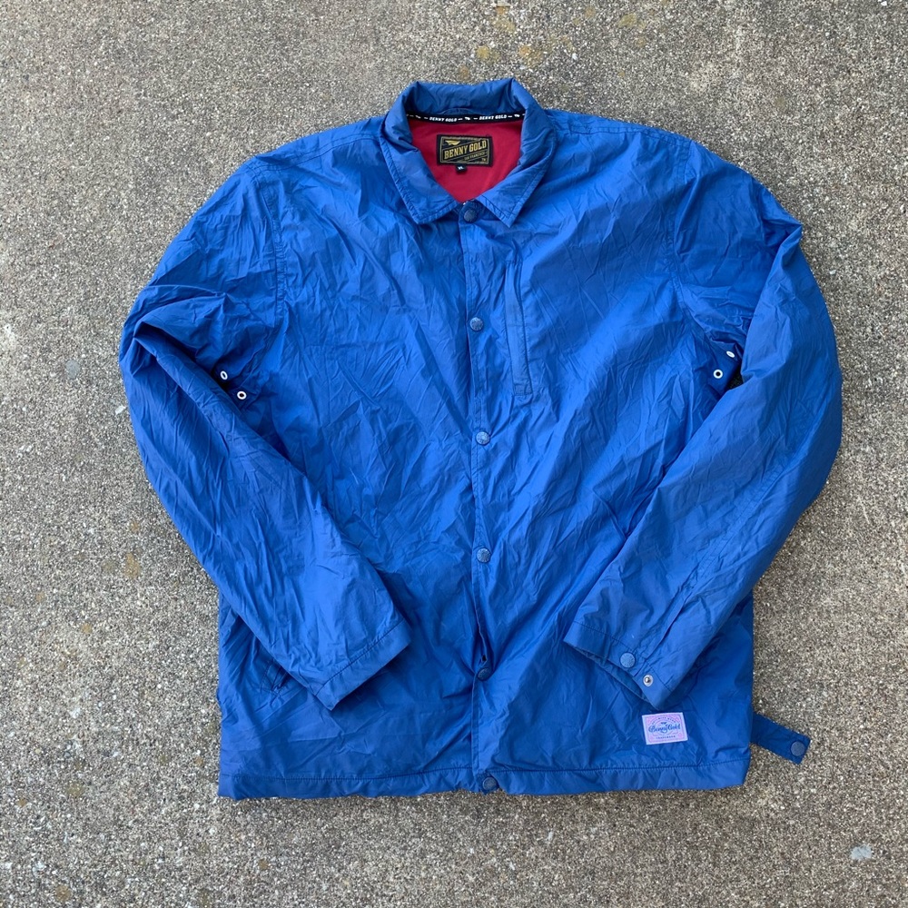 Benny Gold coaches jacket Sz XL